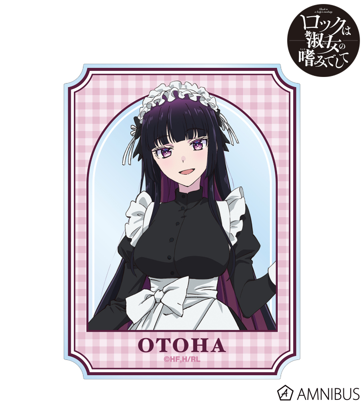 描き下ろし 黒鉄音羽 メイドver. アクリルカード