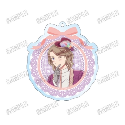 【グッズ-キーホルダー】アニメ「ヘタリア World★Stars」 描き下ろしアクリルキーホルダー【スイーツパレードver.】⑥フランス【再販】