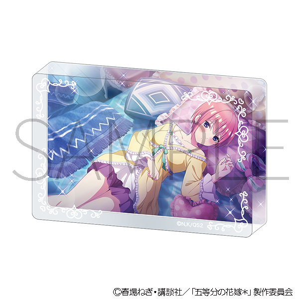 五等分の花嫁*_アクリルブロック(パジャマパーティー)/中野一花