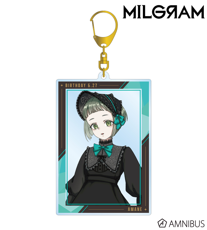 描き下ろし アマネ バースデーver. 第2弾 BIGアクリルキーホルダー
