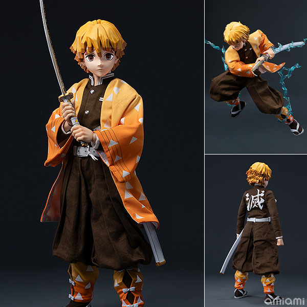 フィグゼロ 1/6 鬼滅の刃 我妻善逸 可動フィギュア[スリー・ゼロ]【送料無料】《１２月予約》