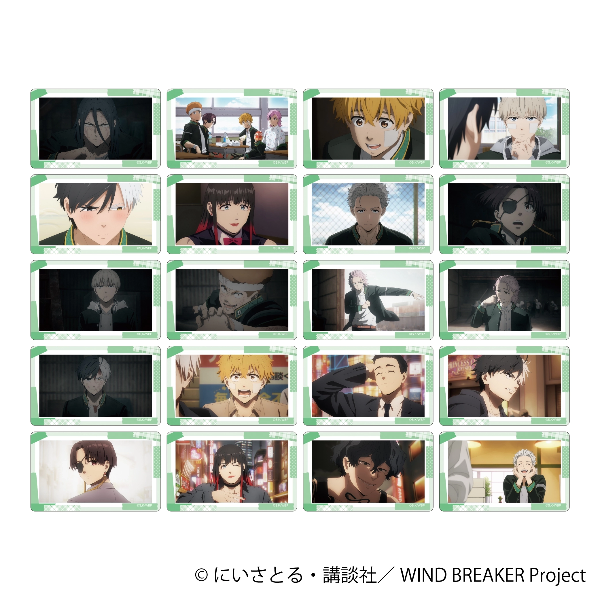 【予約2026年02月】WIND BREAKER メモリアルクリアカードコレクション 10パック入りBOX ムービック