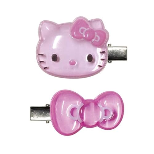 ケイカンパニー(K Company) ハローキティ ぷっくりったいヘアクリップ2P ピンク KT-PUC-PK H32×W47×D9mm