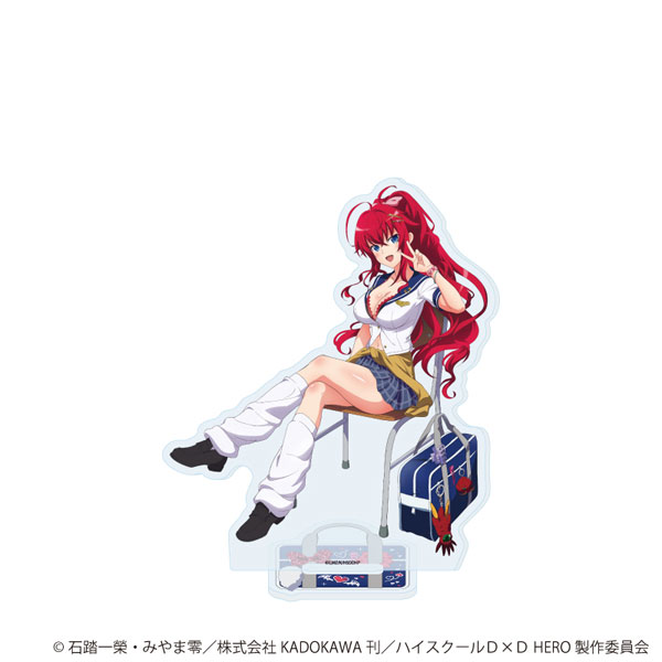 アクリルスタンド「ハイスクールD×D HERO」19/リアス・グレモリー 平成ギャルver(描き下ろしイラスト)[A3]《０８月予約》