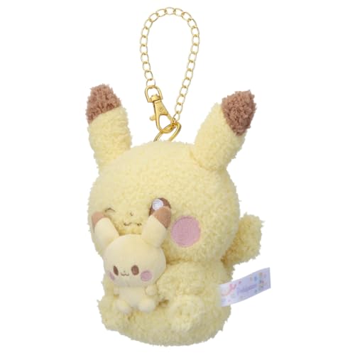 タカラトミーアーツ(TAKARATOMY A.R.T.S) ポケピース ぬいぐるみマスコット ぬいぐるみといっしょVer. ピカチュウ 高さ 約18cm