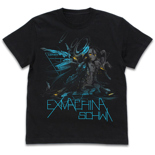 ノーゲーム・ノーライフ ゼロ シュヴィ TシャツVer.2.0/BLACK-M（再販）