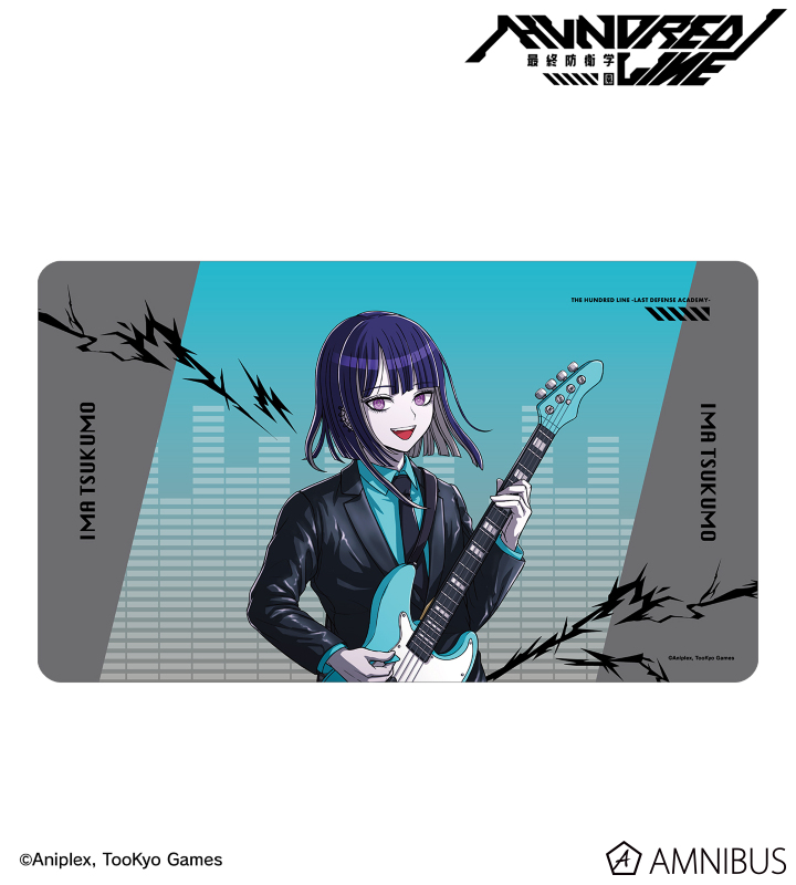 描き下ろし 九十九今馬 ロックバンドver. マルチデスクマット