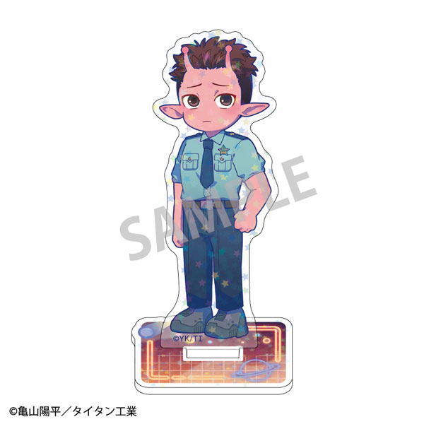 銀河特急 ミルキー☆サブウェイ ホログラムミニアクリルスタンド アサミ 描き起こし第2弾