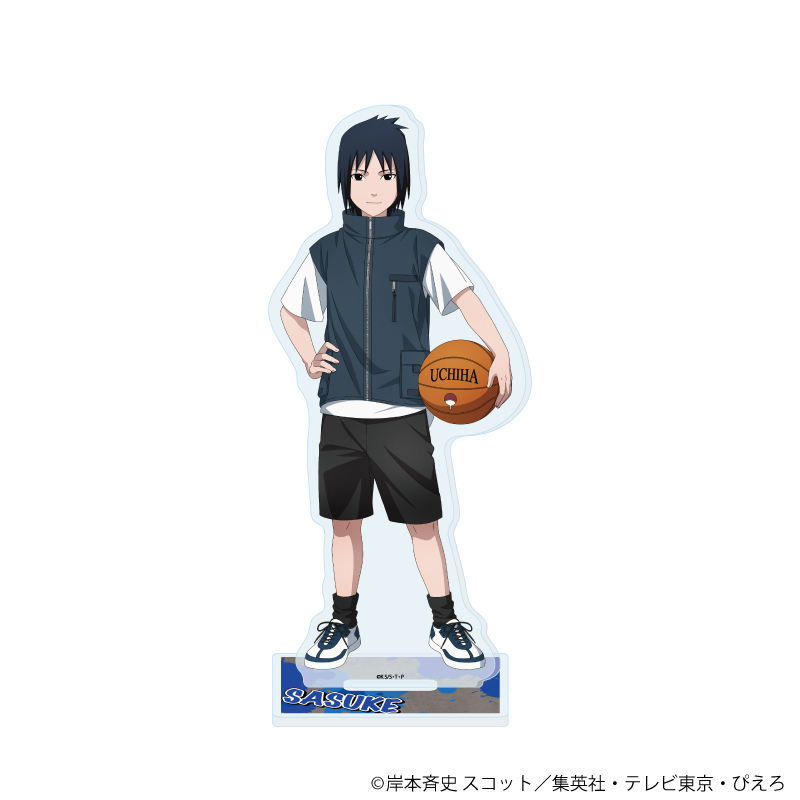 アクリルスタンド「NARUTO-ナルト- 疾風伝」73/うちはサスケ ストリートファッションver.(描き下ろしイラスト)