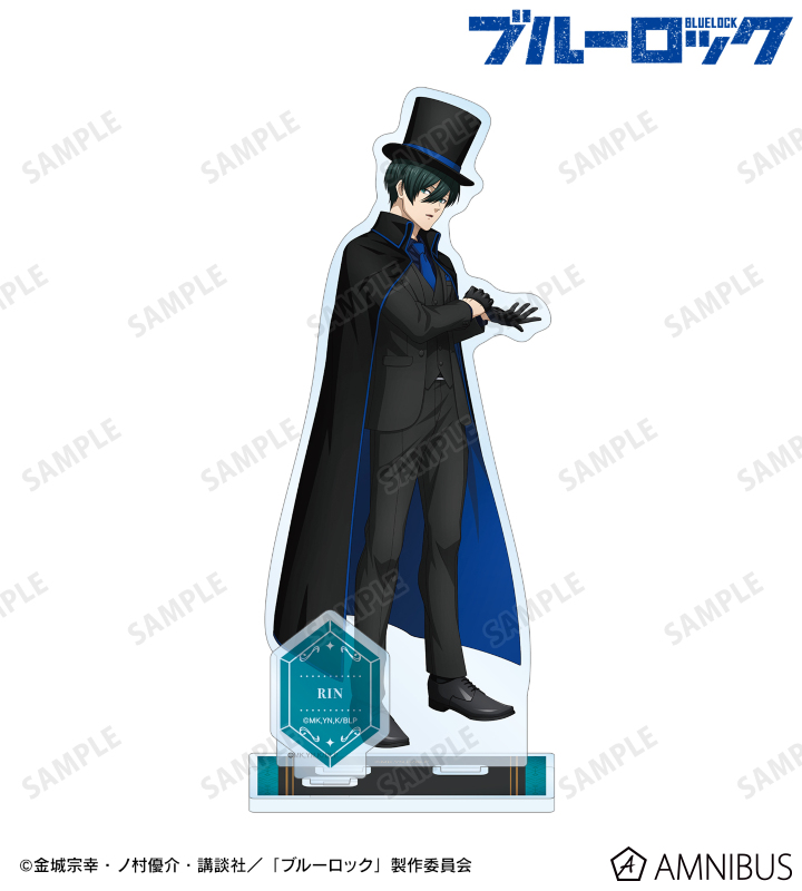 描き下ろし 糸師 凛 怪盗団ver. パーツ付きBIGアクリルスタンド