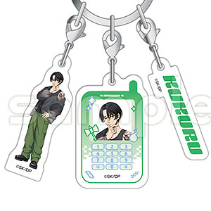 デッドアカウント 3連アクリルキーホルダー 霞流括