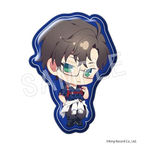 中外鉱業 ヒプノシスマイク Division Rap Battle メタルピンズ 入間銃兎 約40mm メタル製