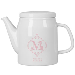TVアニメ「魔法少女まどか☆マギカ」 鹿目まどか イニシャルモチーフ柄 ティーポット