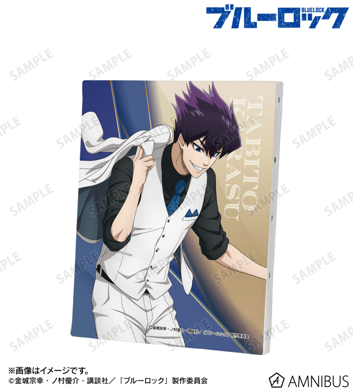 描き下ろし 烏 旅人 スーツモデルver. 第2弾 F0号キャンバスボード