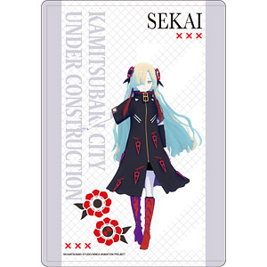 キャラクリアケース「TVアニメ『神椿市建設中。』」04/夜河世界(公式イラスト)