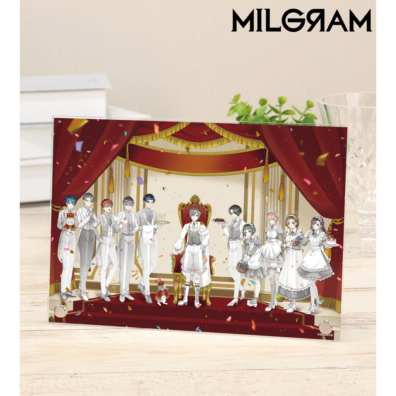 MILGRAM -ミルグラム-_描き下ろし 6th Anniversary ver. A5アクリルパネル