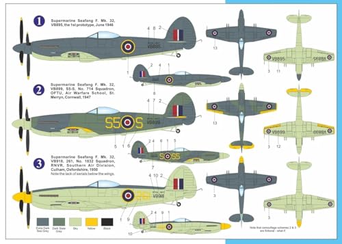 AZモデル 1/72 スーパーマリン シーファング F.Mk.32 プレミアムエディション プラモデル AZMP7204