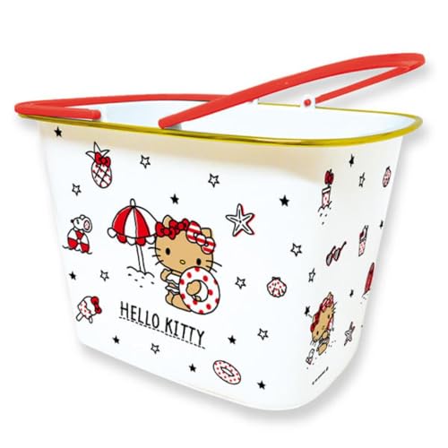 ケイカンパニー(K Company) ハローキティ フリーボックス 日焼け・ホワイト CFO3-KTHW Ｈ19.5×Ｗ29.7×Ｄ23cm