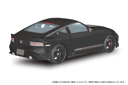 青島文化教材社(AOSHIMA) 楽プラ スナップカー No. 07-MB RZ34 フェアレディZ Customized Edition 2024 ミッドナイトブラック 1/24スケール プラモデル