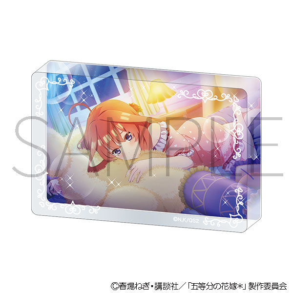 五等分の花嫁*_アクリルブロック(パジャマパーティー)/中野五月