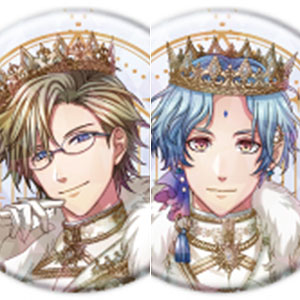 ホログラム缶バッジ(57mm)「夢王国と眠れる100人の王子様」21/公式イラスト 8個入りBOX