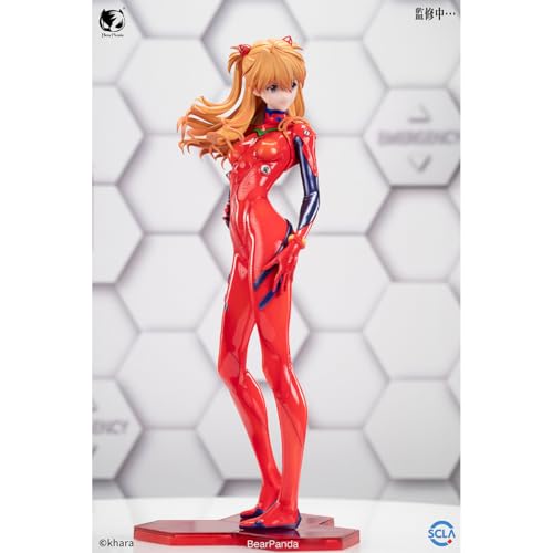 BearPanda×新世紀エヴァンゲリオン 1/4 式波・アスカ・ラングレー 全高約41cm 塗装済み完成品フィギュア