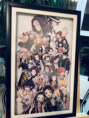 AooCare 鬼滅の刃 竈門炭治郎 禰豆子 画 周辺 グッズ 立体絵 飾り 絵飾り 壁飾り 手作り ３D 立体 プレゼント DIY インテリア オリジナル…