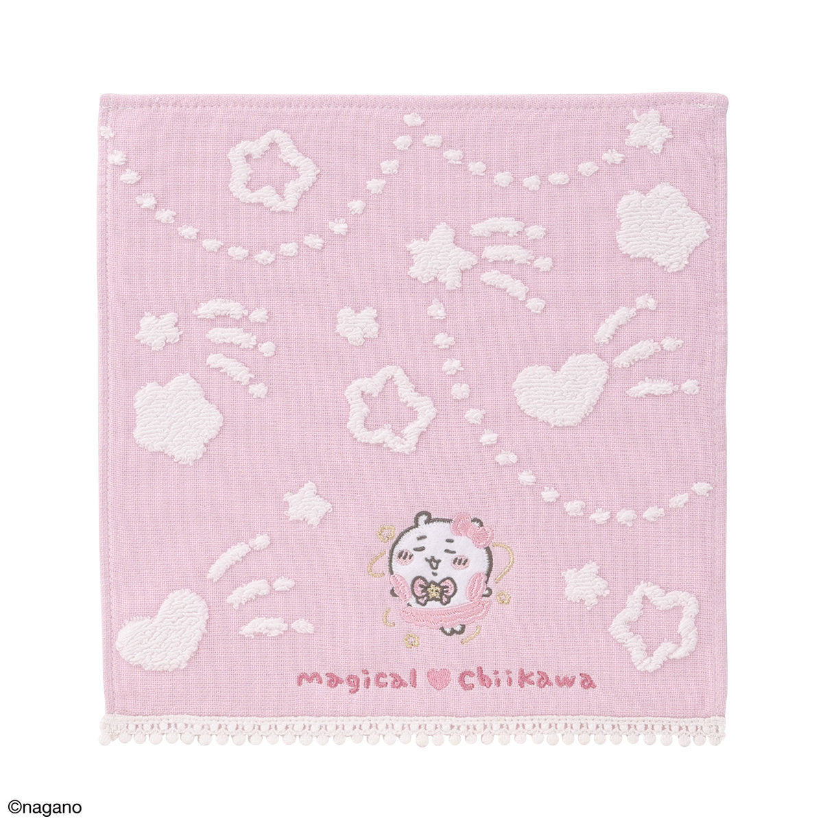 ちいかわ まじかるちいかわ タオルハンカチ（変身だ・ピンク）