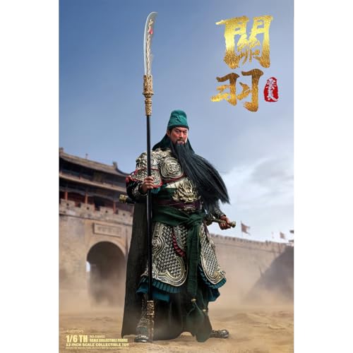 HiPlay 303TOYS x 潮趣動核 1/6 三国シリーズ 関羽 雲長 NO.CQ001 可動フィギュア 塗装済み 完成品