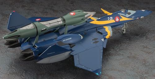 ハセガワ マクロスプラス YF-21 w/ファストパック ＆ フォールドブースター 1/72スケール プラモデル 65887