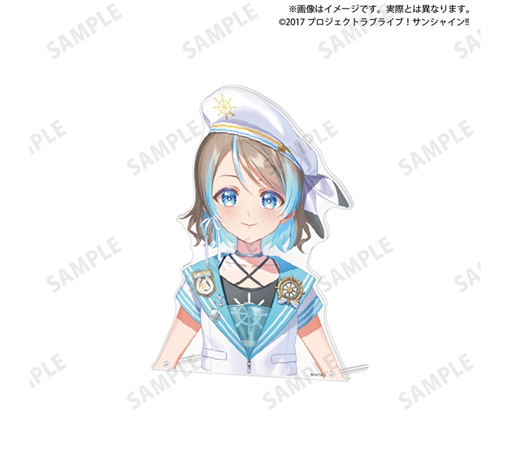 ラブライブ！サンシャイン!! 浦の星女学院購買部 バストアップアクリルスタンド 渡辺 曜