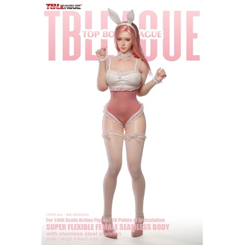 HiPlay TBLeague 1/6 プラチナシームレス素体 バニーガール 足取れる 美白肌 SR-AD02H ヘッド付き コレクターズエディション ボディ フィギュア 超可動