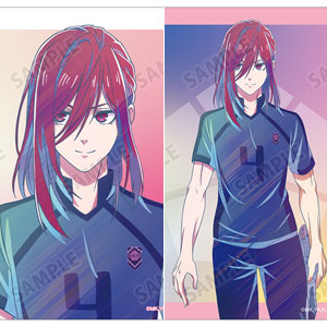 TVアニメ『ブルーロック』 描き下ろし 千切豹馬 試合前の準備中ver. Ani-Art clear label ブロマイド2枚セット
