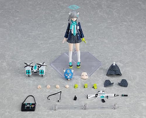 figma ブルーアーカイブ Blue Archive 砂狼シロコ ノンスケール プラスチック製 塗装済み可動フィギュア