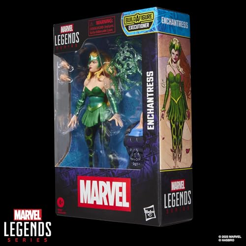 ハズブロ(Hasbro)MARVEL マーベルレジェンド・シリーズ エンチャントレス ソーコミックス 6インチサイズのコレクター向けアクションフィギュア G0823 正規品