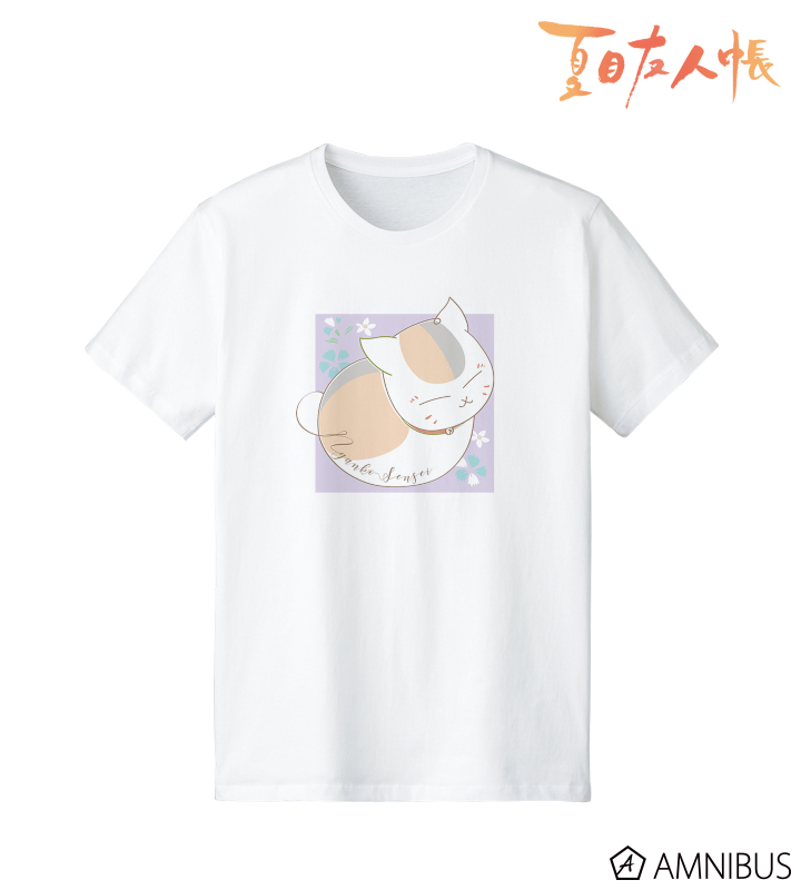 ニャンコ先生 lette-graph Tシャツ 菫/メンズ
