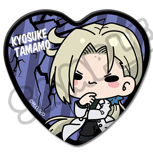 新アニメ『地獄先生ぬ～べ～』ハート型缶バッジ MB (玉藻京介)