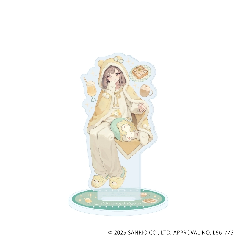 【予約2025年10月】アクリルスタンド「赤倉×サンリオキャラクターズ」54/まるもふびより(コラボイラスト) A3