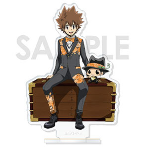 家庭教師ヒットマンREBORN！ アクリルスタンド-TRUNK- A.沢田綱吉＆リボーン