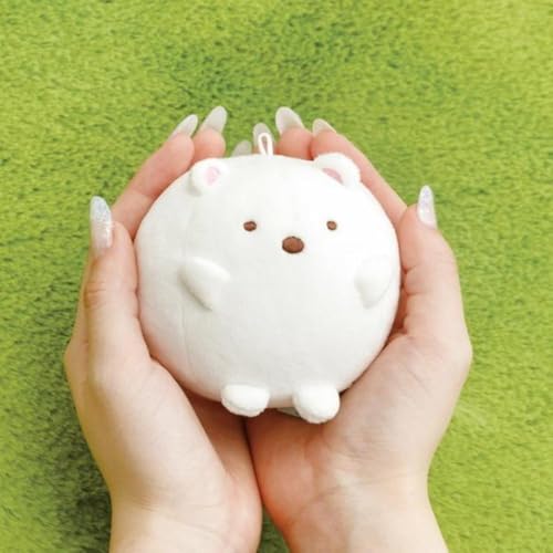 MV62101 すみっコぐらしコレクション たぬきのまんまるレストラン ぶらさげぬいぐるみ しろくま