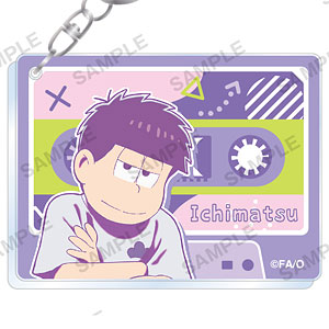 おそ松さん アクリルキーホルダー シティポップver. 一松