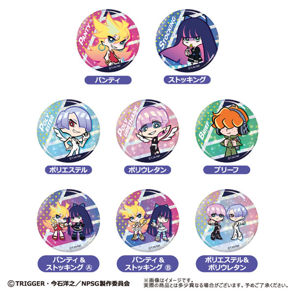 New PANTY ＆ STOCKING with GARTERBELT わいわい缶バッジ 8個入りBOX