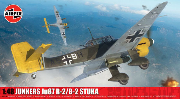 1/48 ユンカース Ju87 R-2/B-2 スツーカ プラモデル