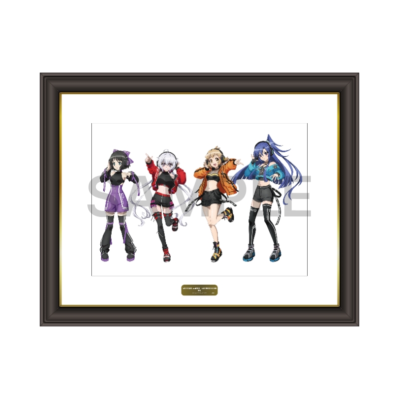 戦姫絶唱シンフォギアＸＶ メモリアルアート 響&翼&クリス＆未来 DJ ver.【催事商品】【受注生産商品】