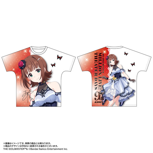 【限定販売】アイドルマスター ミリオンライブ！ 両面フルカラーTシャツ 天海春香 モルフォ・パレシア ver.[あみあみ]《１１月予約》