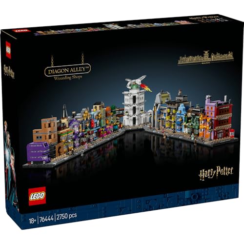 レゴ(LEGO) ハリー・ポッター ダイアゴン横丁(TM) 魔法使いの店 おもちゃ 玩具 誕生日 プレゼント ブロック 母の日 父の日 男性 女性 ハリーポッター グッズ 76444