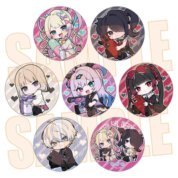 アニメ「NEEDY GIRL OVERDOSE」 トレーディング缶バッジ ぎゅぎゅっと 7個入りBOX[ベルハウス]《０９月予約》