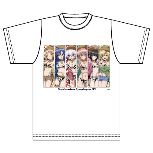 戦姫絶唱シンフォギアＸＶ 描き下ろし グラフィックTシャツ カウガールver.【催事商品】