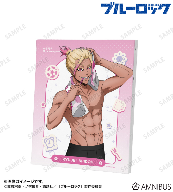 描き下ろし 士道 龍聖 モーニングルーティンver. キャンバスボード