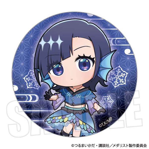 メダリスト 缶バッジ 岡崎いるか 百鬼夜行ver.[ベルハウス]《０８月予約》